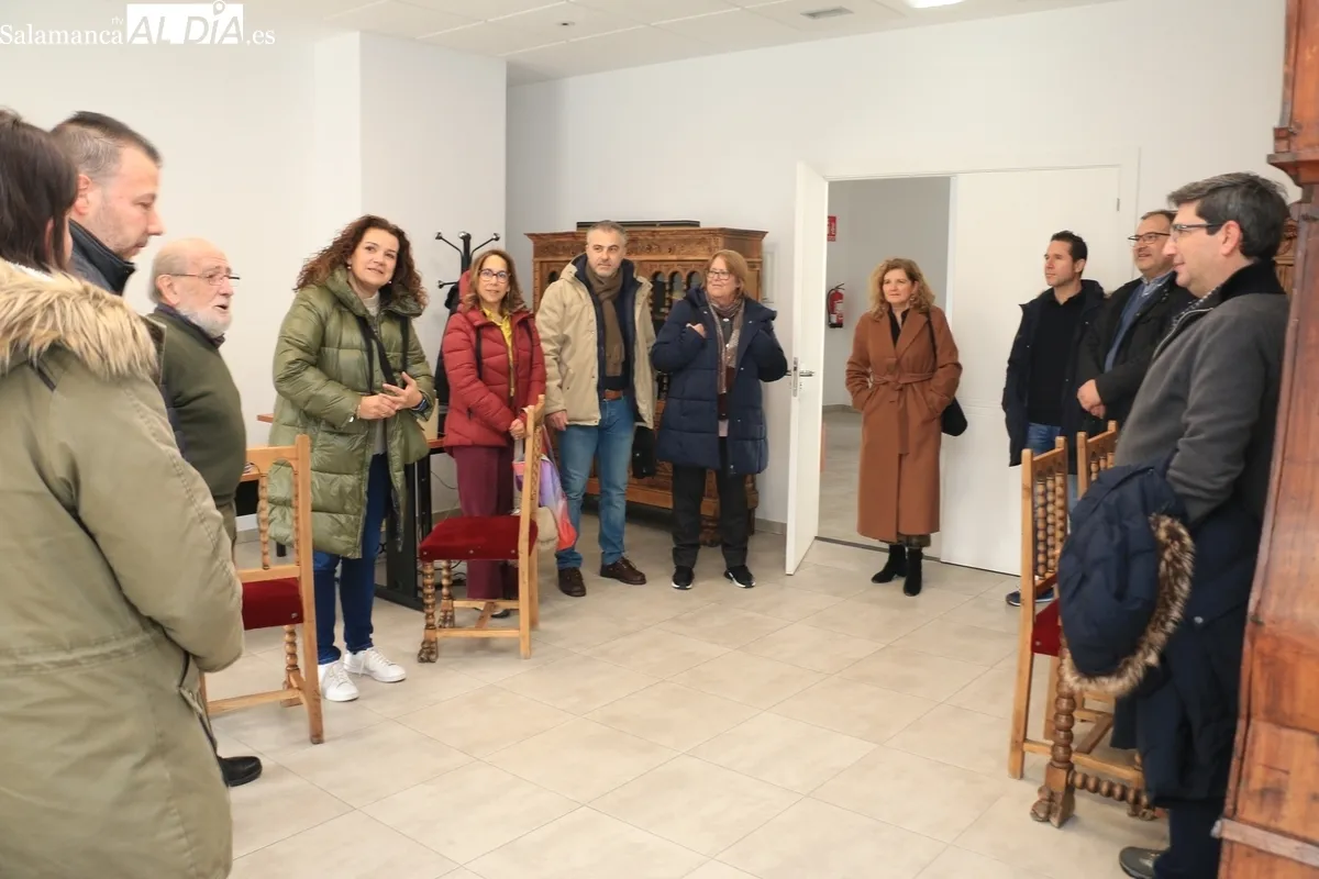 Encuentro de docentes del IES Ramos del Manzano y de las Escuelas del Agrupamento de Escolas do Fundão en Vitigudino / CORRAL