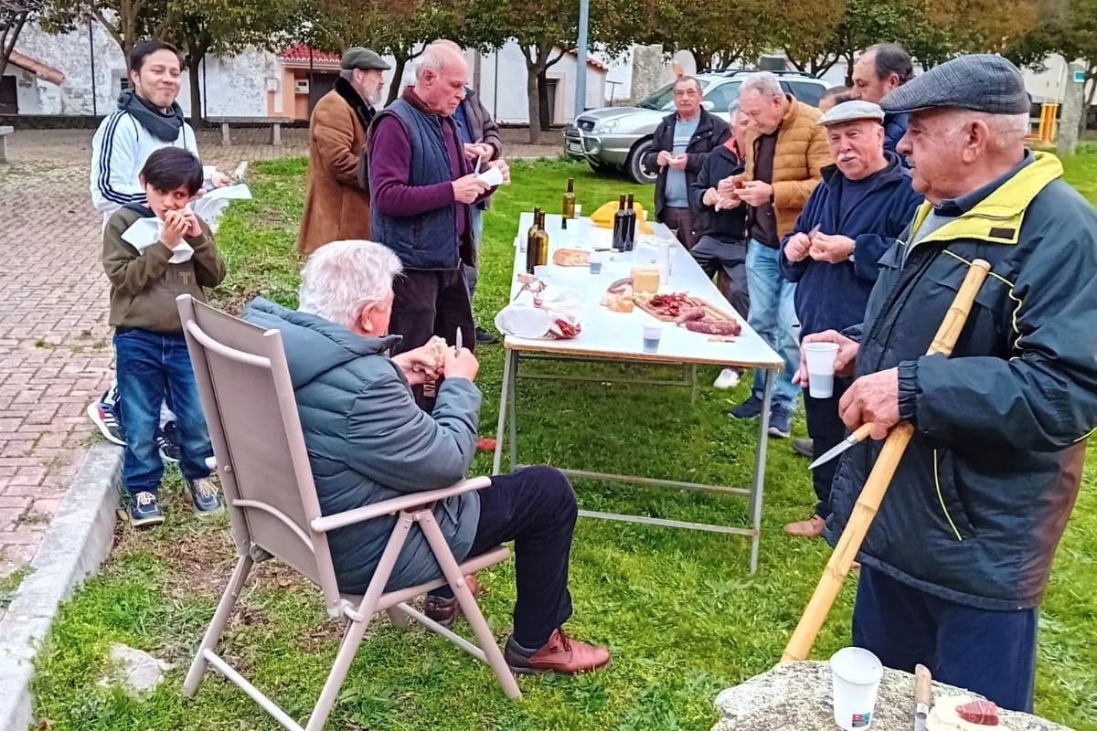 Celebración del Jueves Merendero en Cipérez