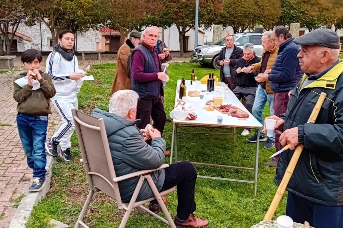 Celebración del Jueves Merendero en Cipérez