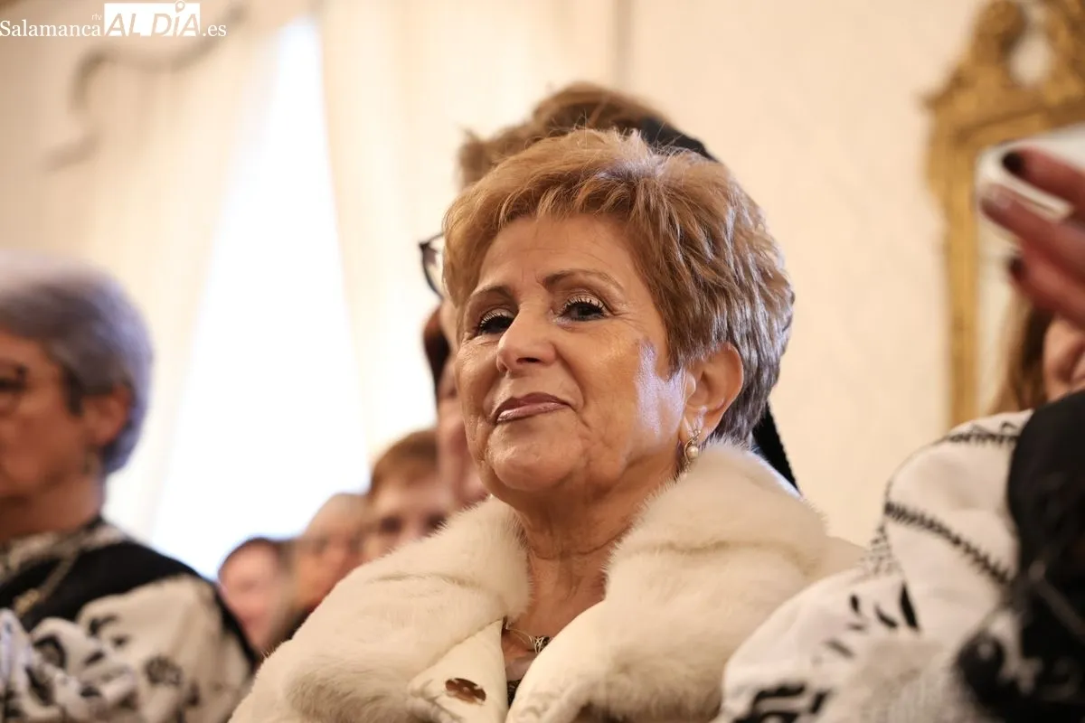 Fiesta de las Águedas en el Ayuntamiento de Salamanca. Foto de David Sañudo