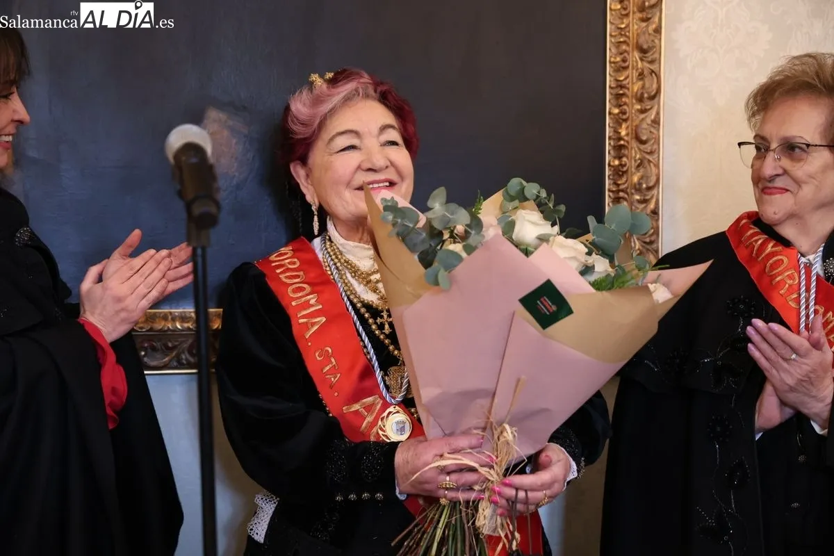 Fiesta de las Águedas en el Ayuntamiento de Salamanca. Foto de David Sañudo