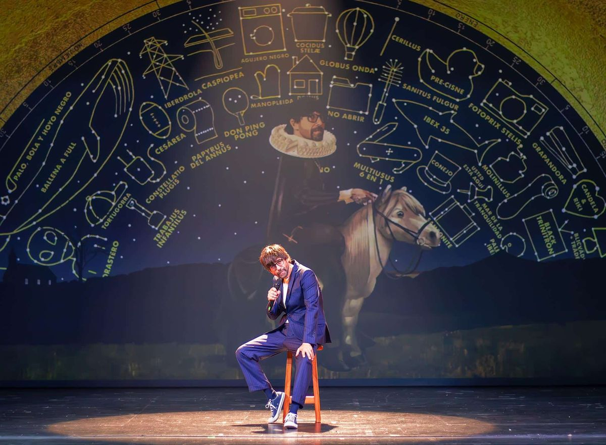 Luis Piedrahita en el Teatro Liceo de Salamanca 