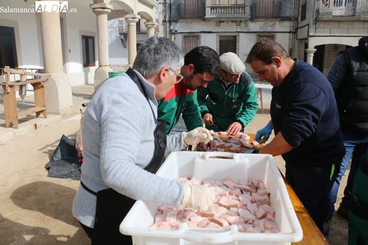 Matanza tradicional en Villavieja de Yeltes / CORRAL