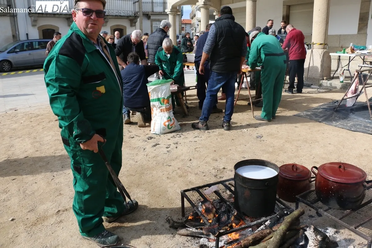 Matanza tradicional en Villavieja de Yeltes / CORRAL