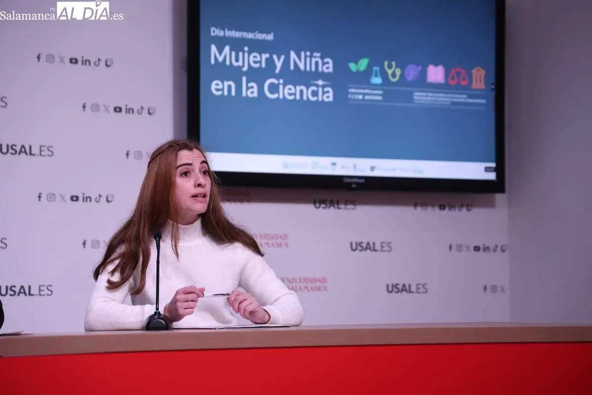 Marian Tardáguila, técnico de la Unidad de Cultura Científica y de la Innovación de la USAL. Foto de David Sañudo