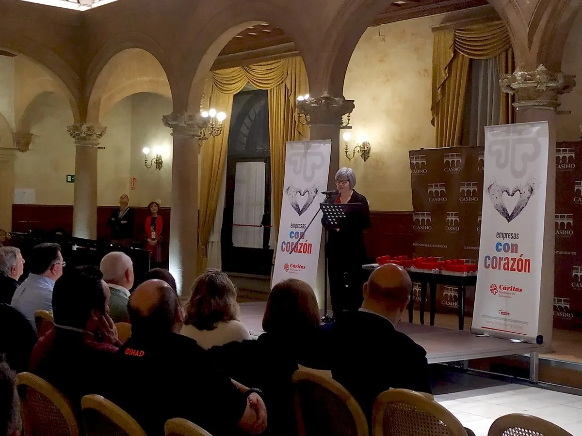 Reconocimiento de Cáritas Salamanca a las ‘Empresas con Corazón’