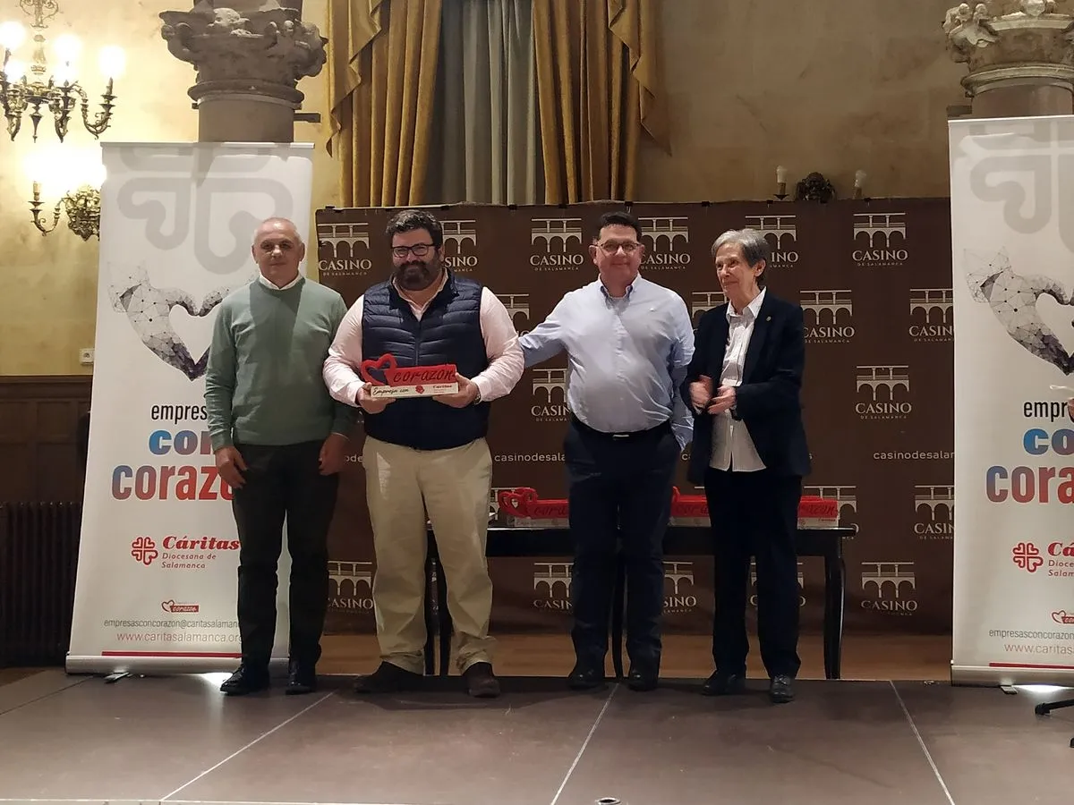 Reconocimiento de Cáritas Salamanca a las ‘Empresas con Corazón’