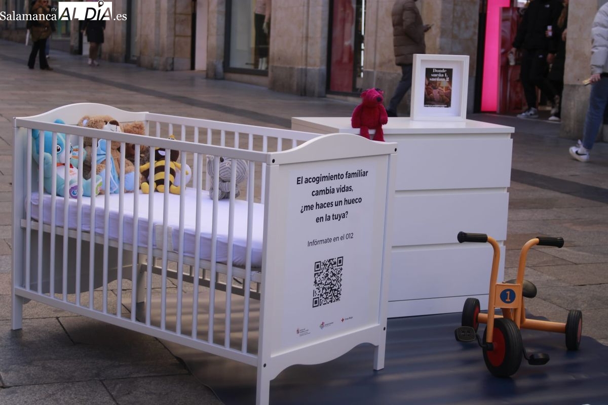 Una habitación de bebé en plena Plaza del Liceo, en el centro de Salamanca