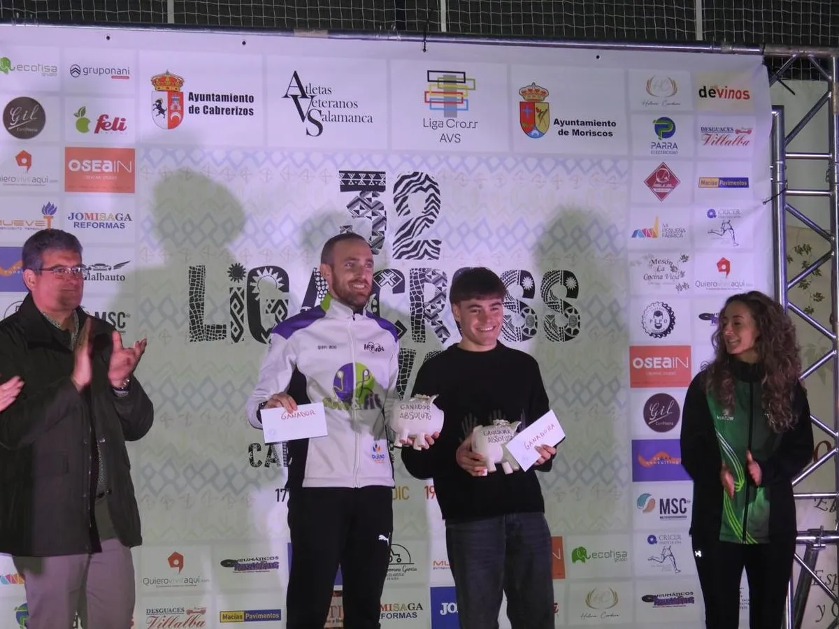 Quinta prueba de la XXXII Liga de Cross AVS en Cabrerizos. Foto Orycronsport