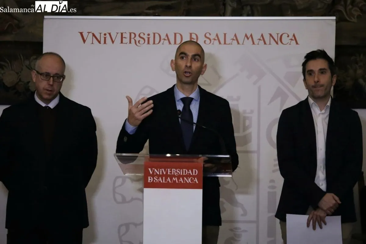 Presentación en la Casa-Museo Unamuno del documento que desvela la conexión de Unamuno y H. G. Wells. Foto de David Domínguez