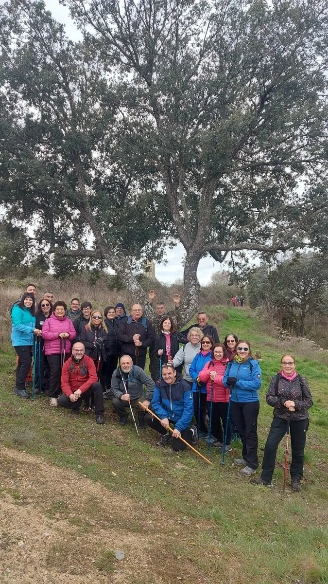 El grupo Abadengo en Ruta estrenó la ruta de reciente creación Cosos-Malgarrida en Hinojosa de Duero