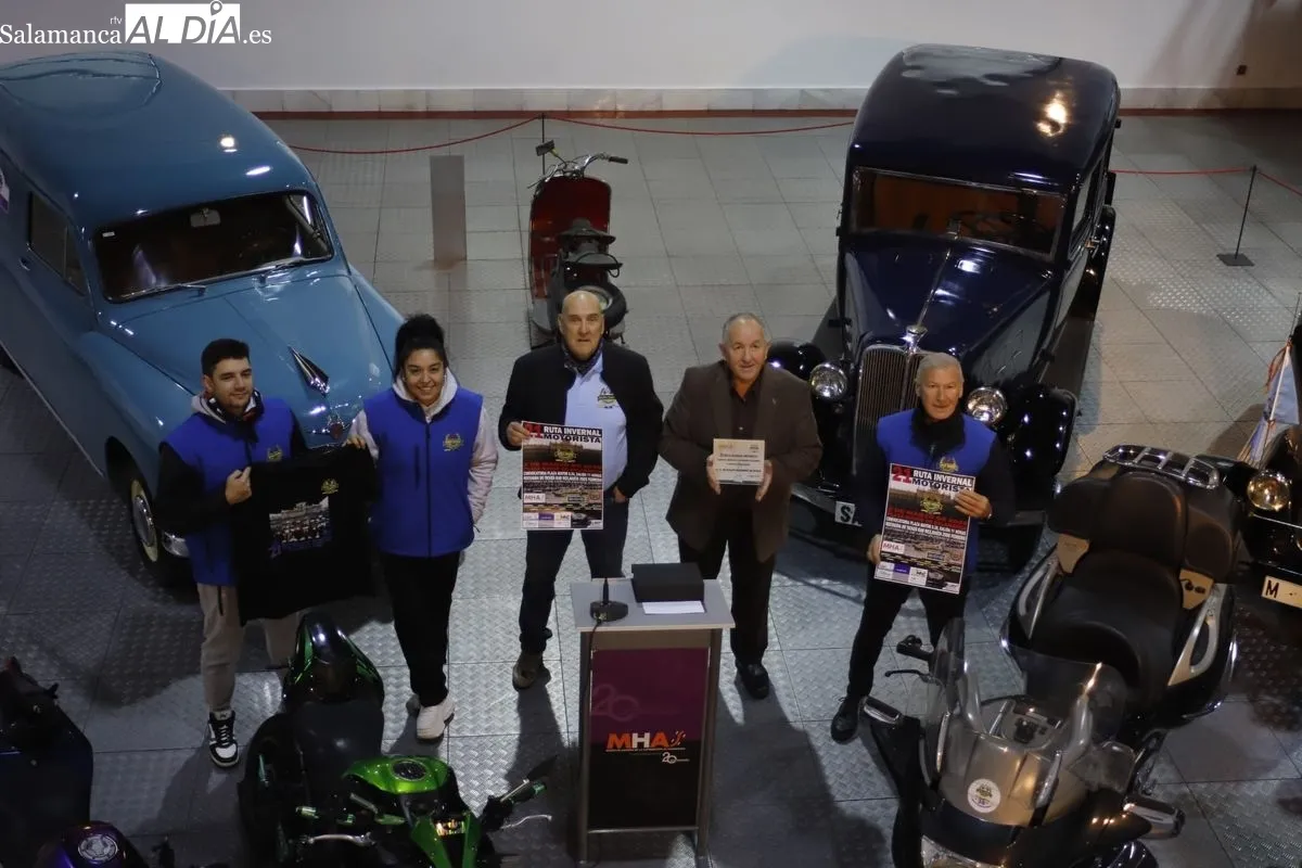 Presentación de la XXI Ruta Invernal Motorista se celebra en Salamanca | FOTOS: Ángel Puma 