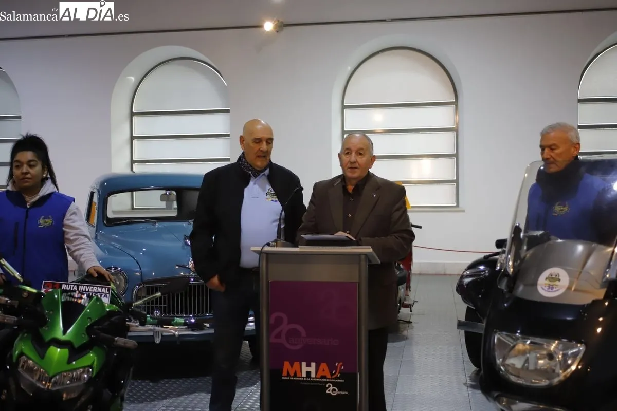 Presentación de la XXI Ruta Invernal Motorista se celebra en Salamanca | FOTOS: Ángel Puma 