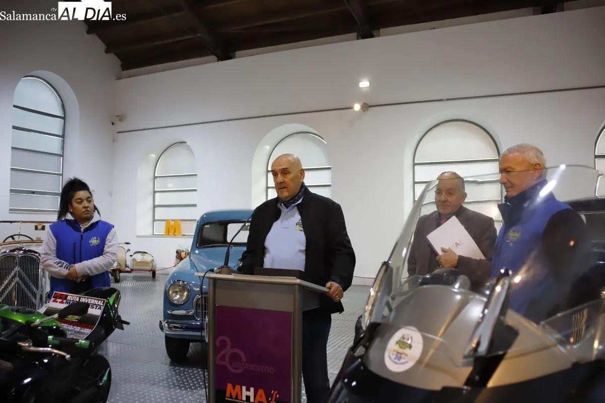 Presentación de la XXI Ruta Invernal Motorista se celebra en Salamanca | FOTOS: Ángel Puma 