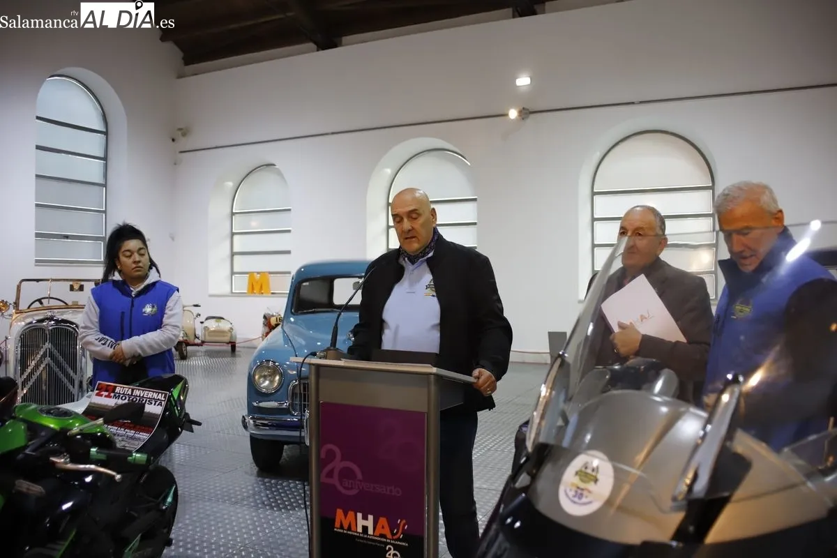 Presentación de la XXI Ruta Invernal Motorista se celebra en Salamanca | FOTOS: Ángel Puma 