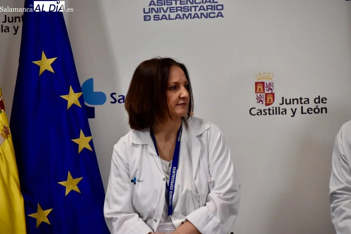 Presentación en el Hospital de Salamanca de la Tecnología HIFU, que mejora la vida de pacientes con Parkinson. Foto de Vanesa Martins