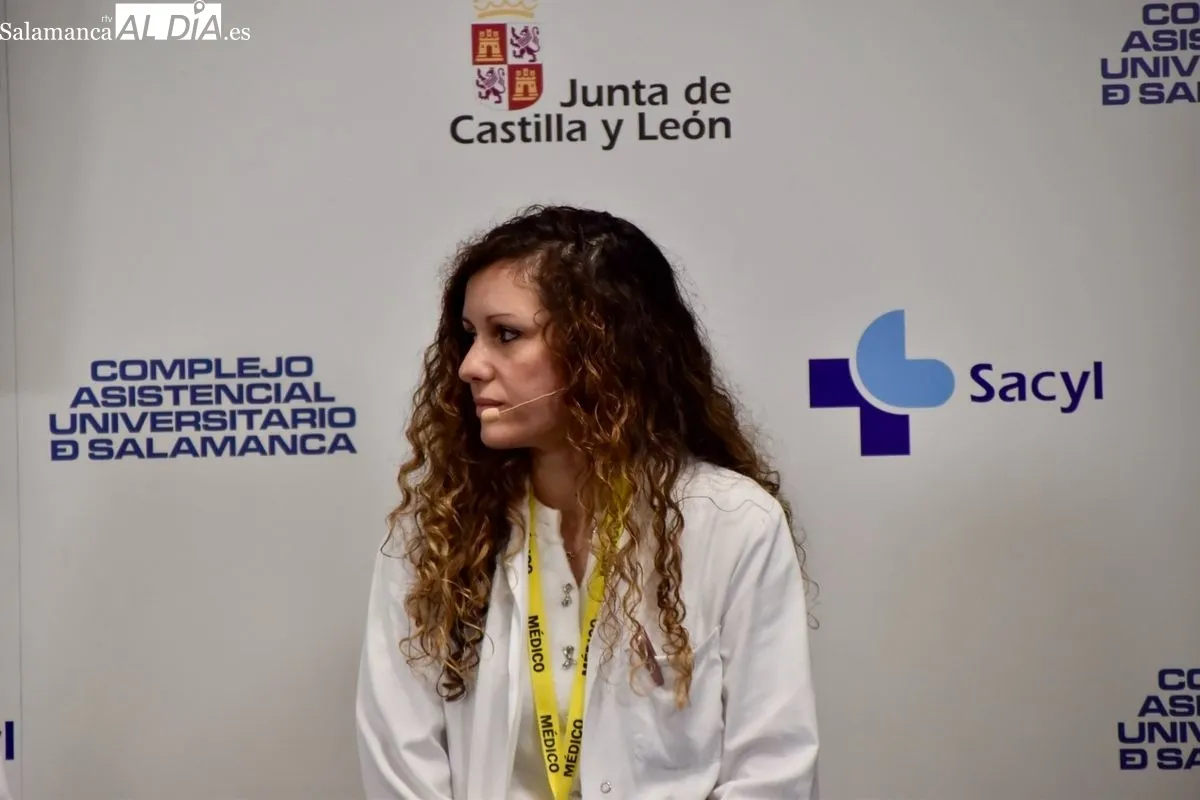 Presentación en el Hospital de Salamanca de la Tecnología HIFU, que mejora la vida de pacientes con Parkinson. Foto de Vanesa Martins