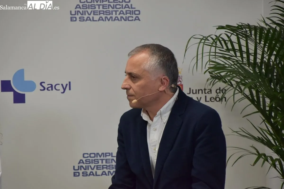 Presentación en el Hospital de Salamanca de la Tecnología HIFU, que mejora la vida de pacientes con Parkinson. Foto de Vanesa Martins