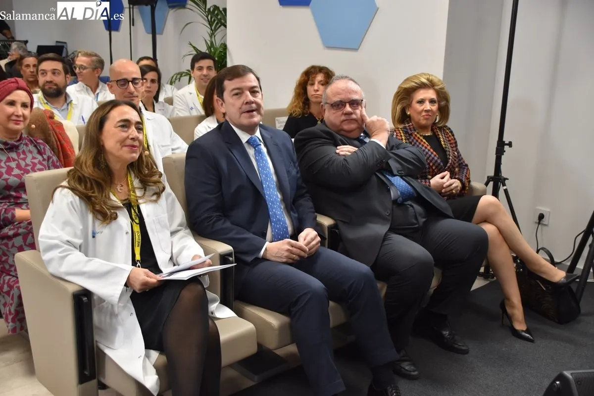 Presentación en el Hospital de Salamanca de la Tecnología HIFU, que mejora la vida de pacientes con Parkinson. Foto de Vanesa Martins