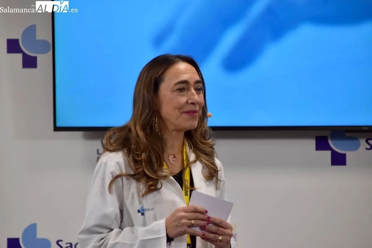 Presentación en el Hospital de Salamanca de la Tecnología HIFU, que mejora la vida de pacientes con Parkinson. Foto de Vanesa Martins