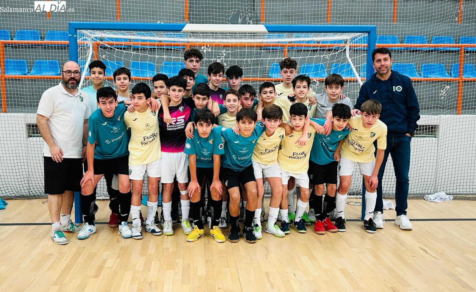 El Intersala, el futuro del fútbol sala de Salamanca con casi 300 fichas: Me gustaría que todos vivieran el llenar un pabellón (FOTOS)
