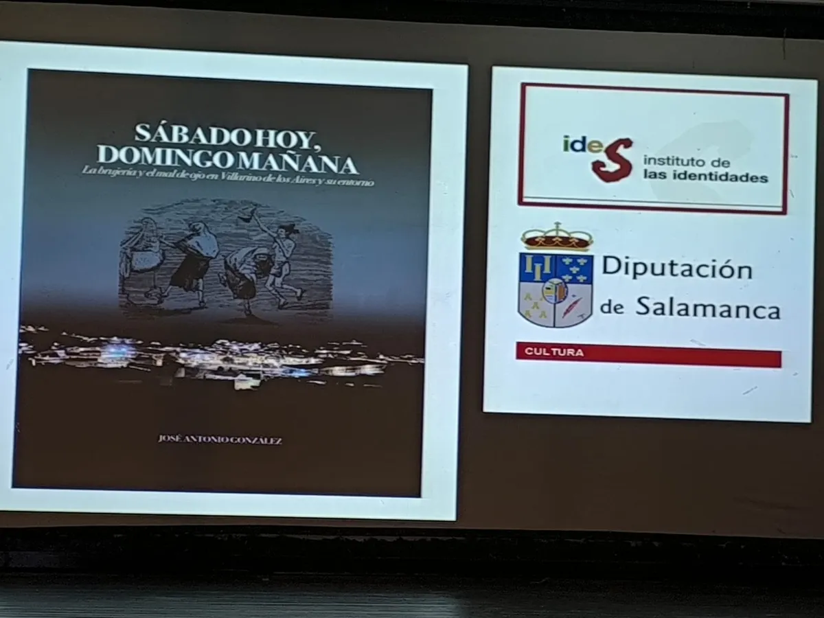 Presentación en Villarino del libro 'Sábado hoy, domingo mañana… La brujería y el mal de ojo en Villarino de los Aires y su entorno'  