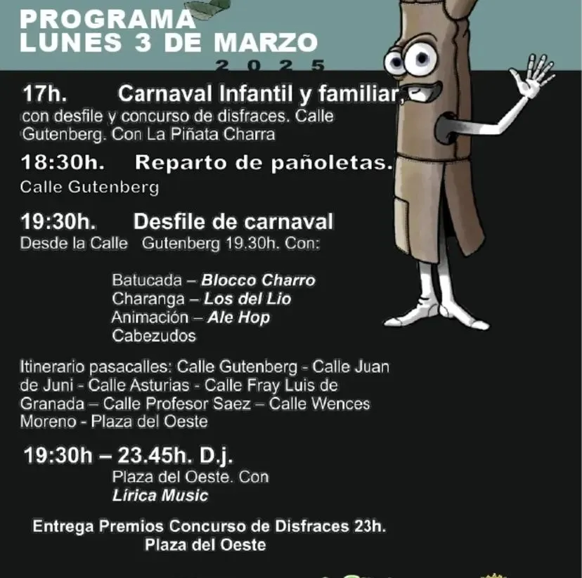 Salamanca se une a la celebración del Carnaval en diferentes barrios y asociaciones  