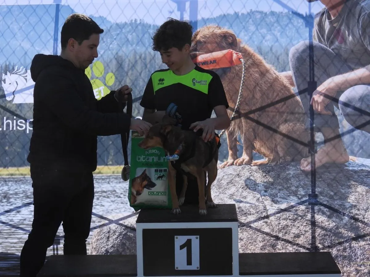 XII Canicross de Santa Marta de Tormes. Foto Orycronsport