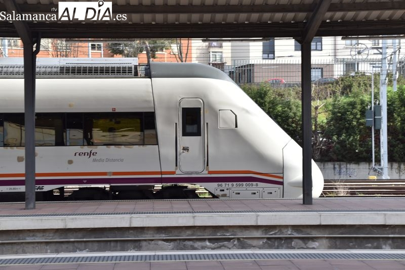 Los viajeros de tren en Salamanca aumentaron durante el pasado año 