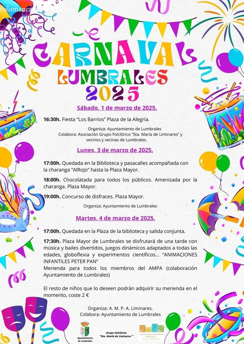 Foto 2 - Lumbrales recupera el Concurso de disfraces el Lunes de Carnaval