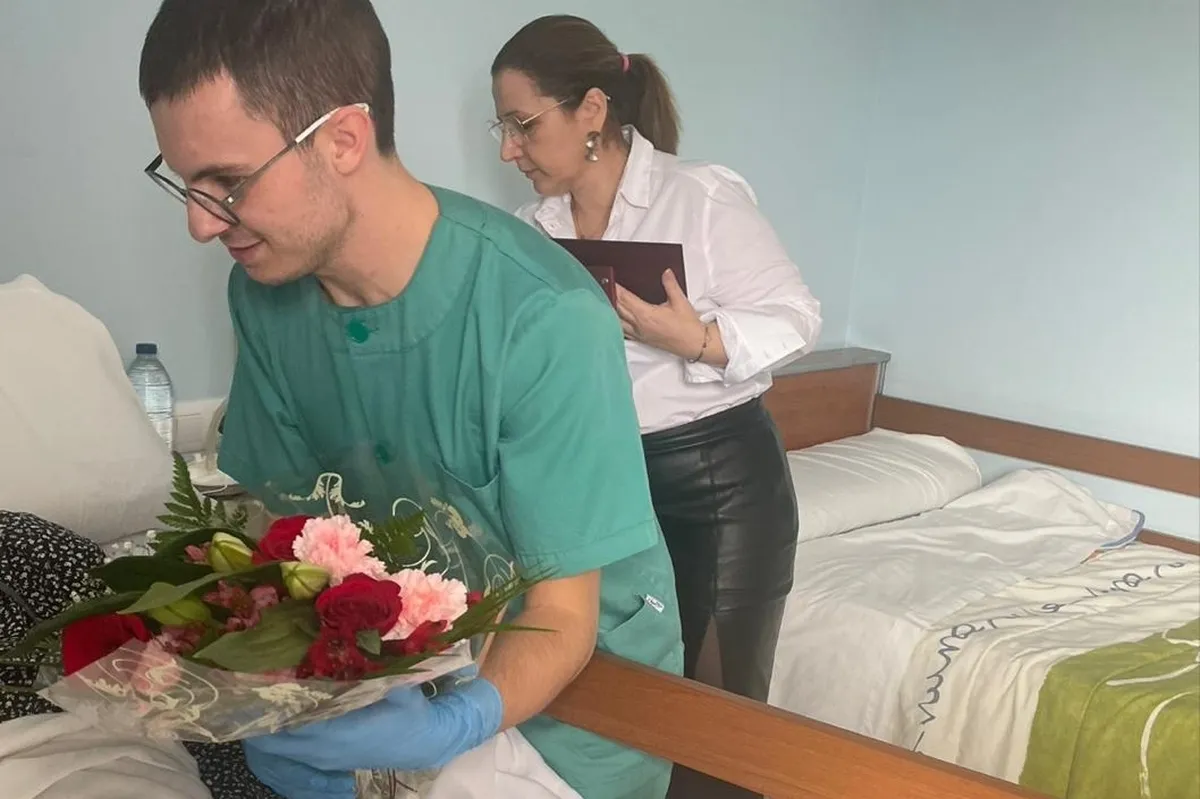 Joaquina Pérez Martín llega a los 100 años en la residencia de Aldeadávila