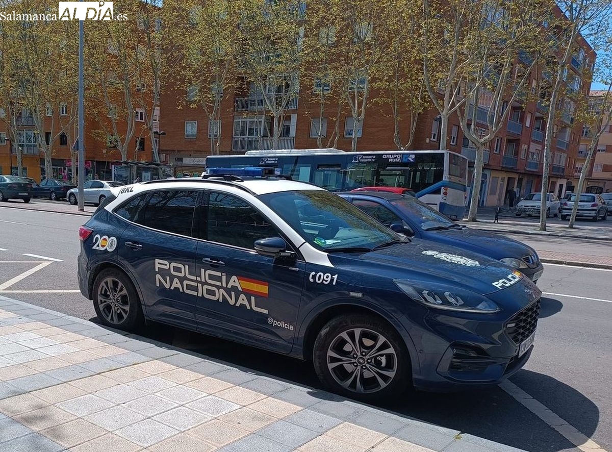 Dos detenidos por un robo con violencia en un comercio de Salamanca 