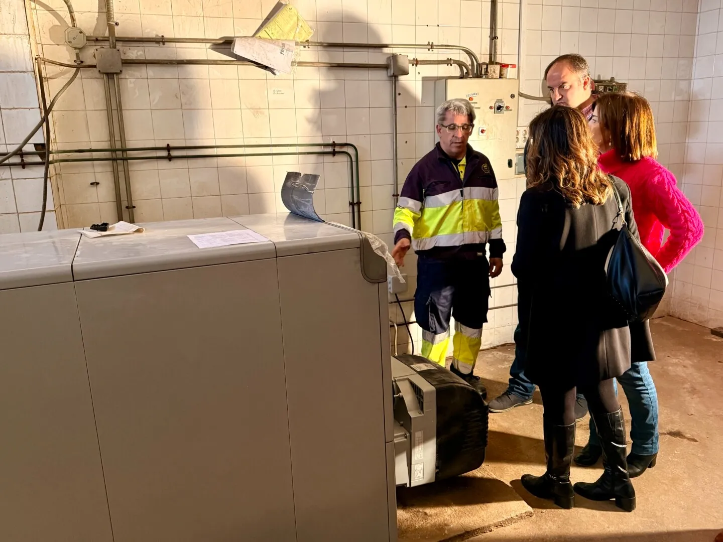 Mejoras para el colegio Filiberto Villalobos de Guijuelo