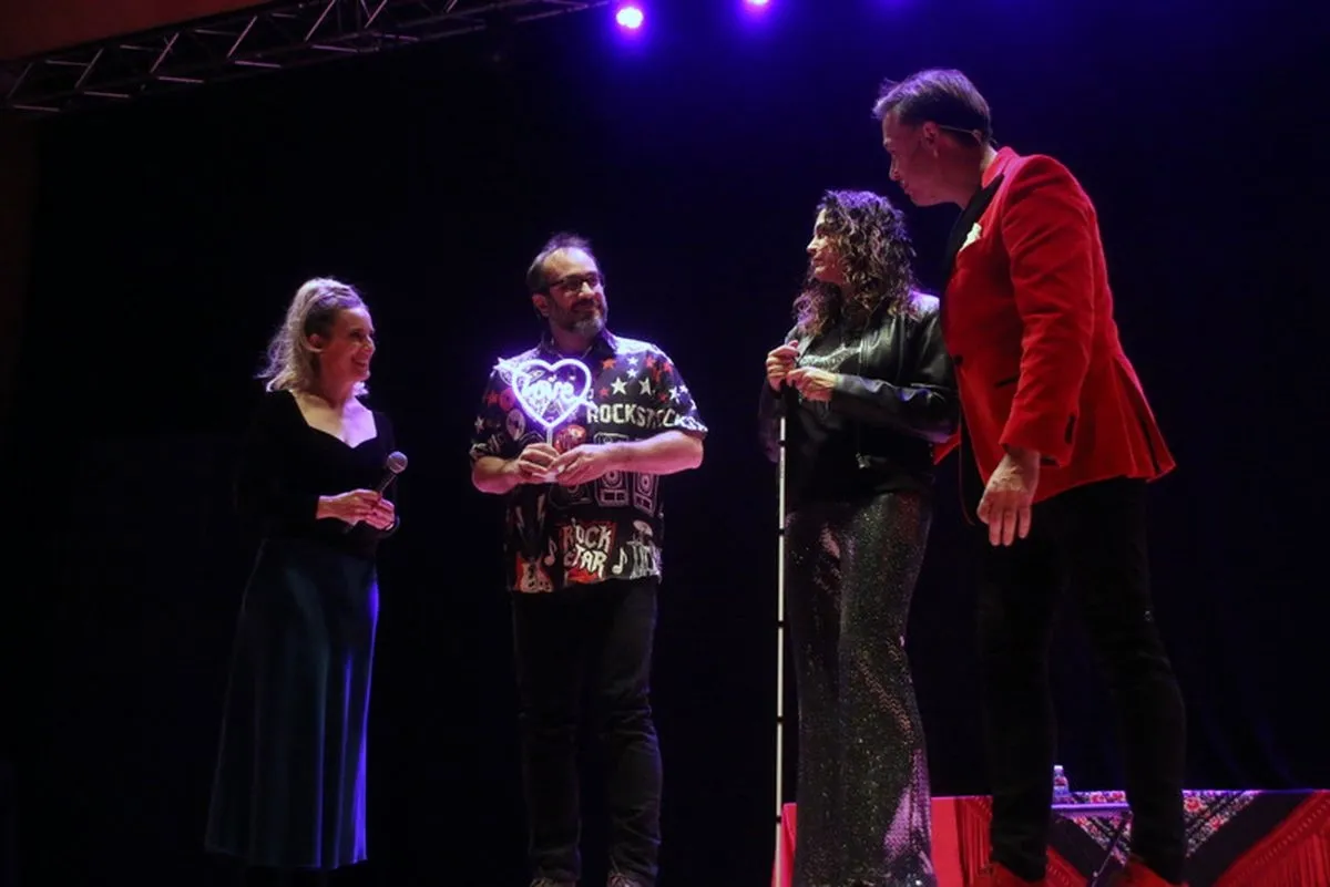 Entrega de premios en la Gala del Humor y del Amor