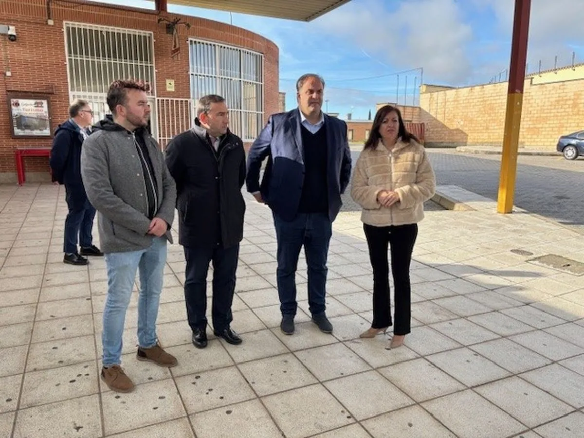 Presentación de las mejoras de la estación de autobuses de Guijuelo