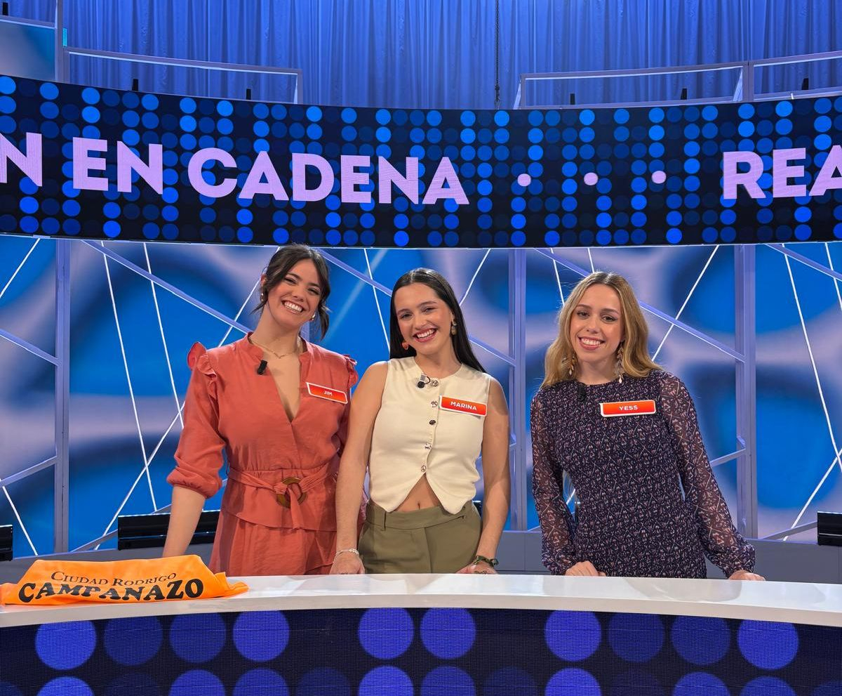 Tres estudiantes de la USAL participan en un concurso de Telecinco