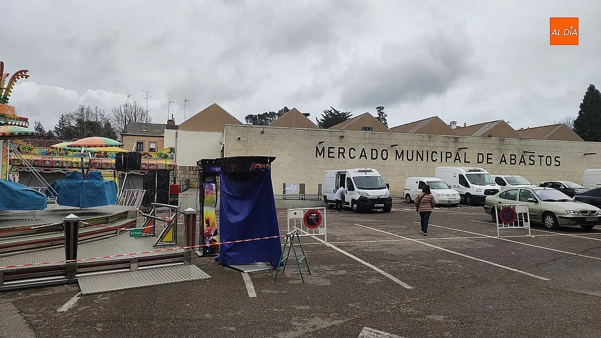 Situación del aparcamiento del Mercado de Abastos durante el Carnaval