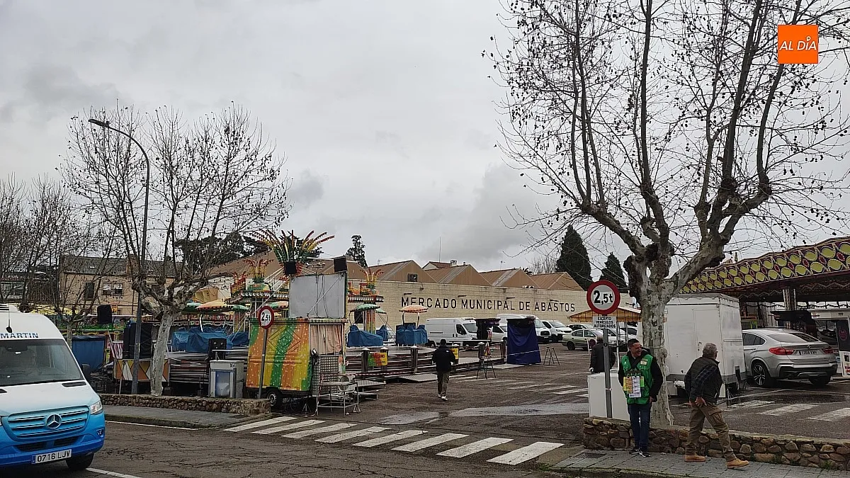Situación del aparcamiento del Mercado de Abastos durante el Carnaval