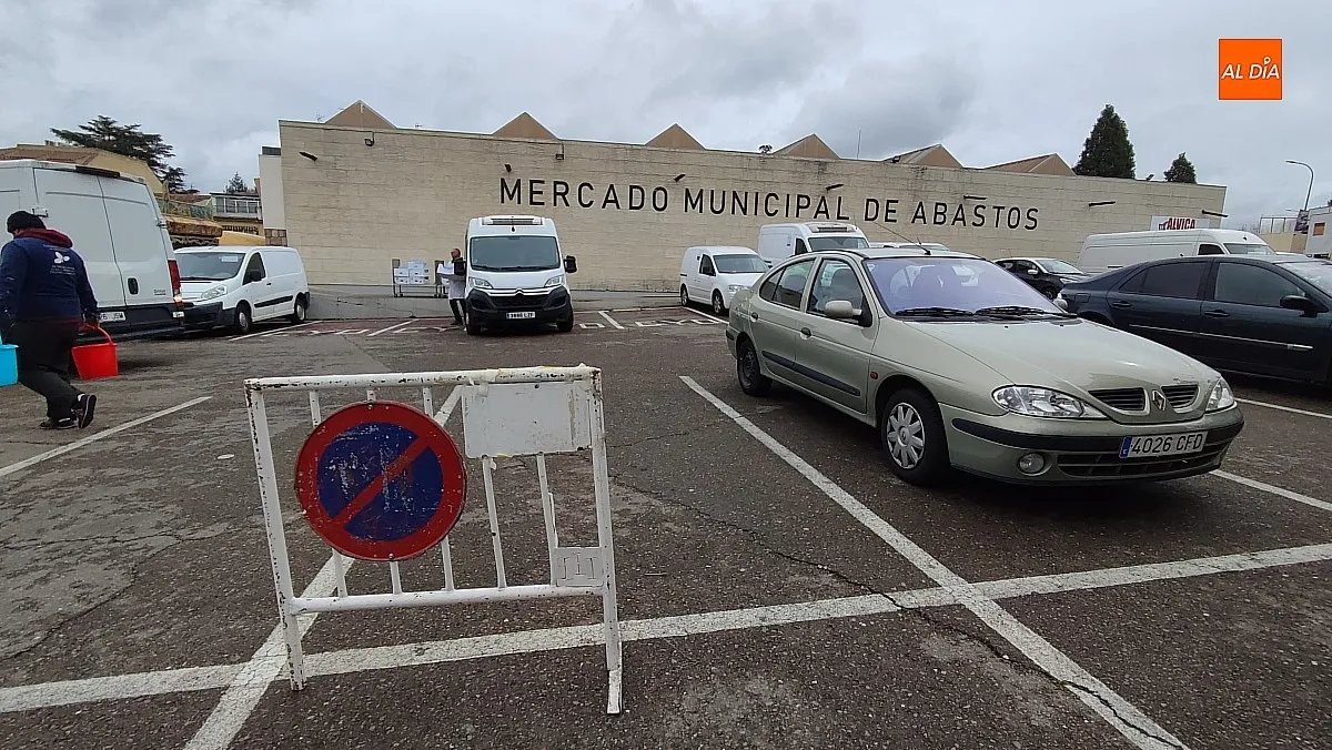 Situación del aparcamiento del Mercado de Abastos durante el Carnaval