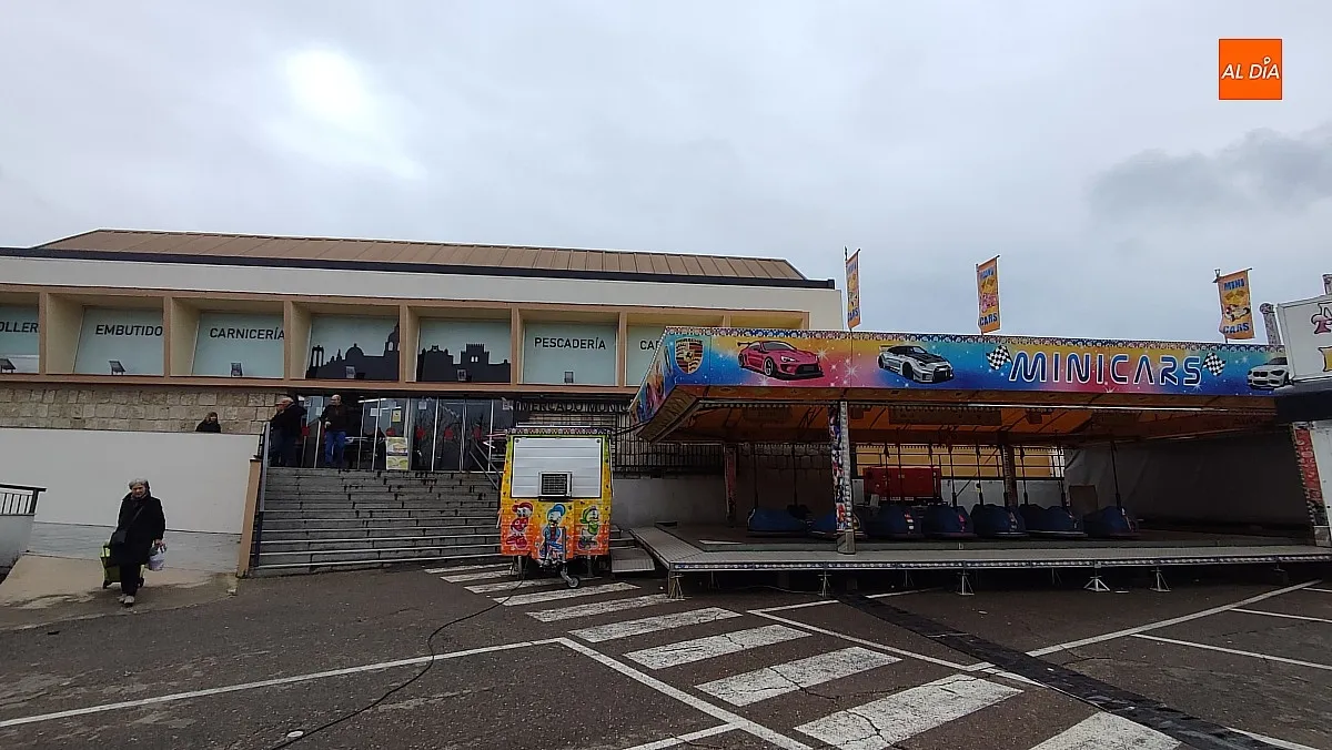 Situación del aparcamiento del Mercado de Abastos durante el Carnaval
