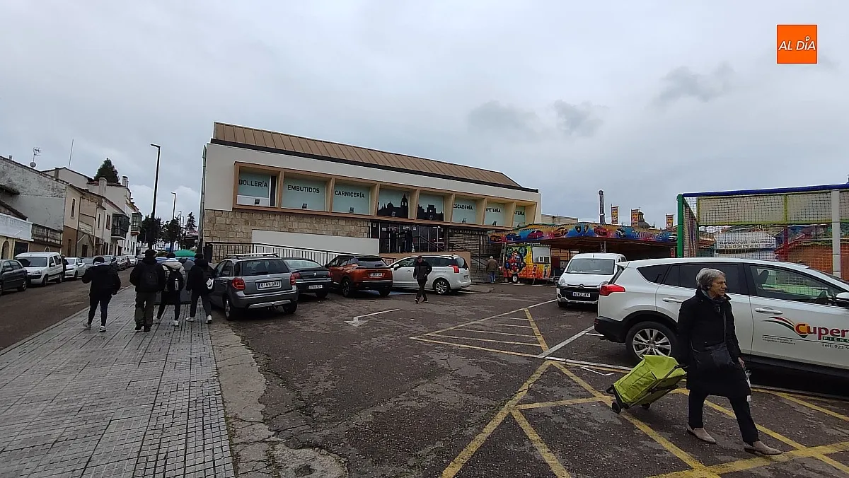 Situación del aparcamiento del Mercado de Abastos durante el Carnaval