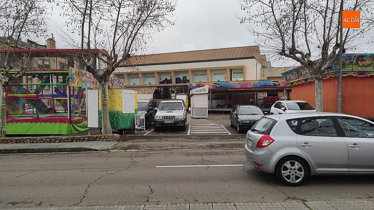 Situación del aparcamiento del Mercado de Abastos durante el Carnaval