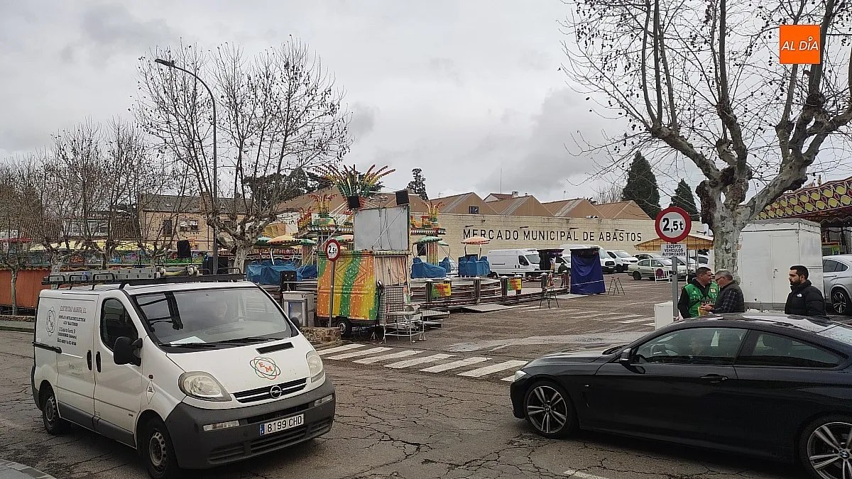 Situación del aparcamiento del Mercado de Abastos durante el Carnaval