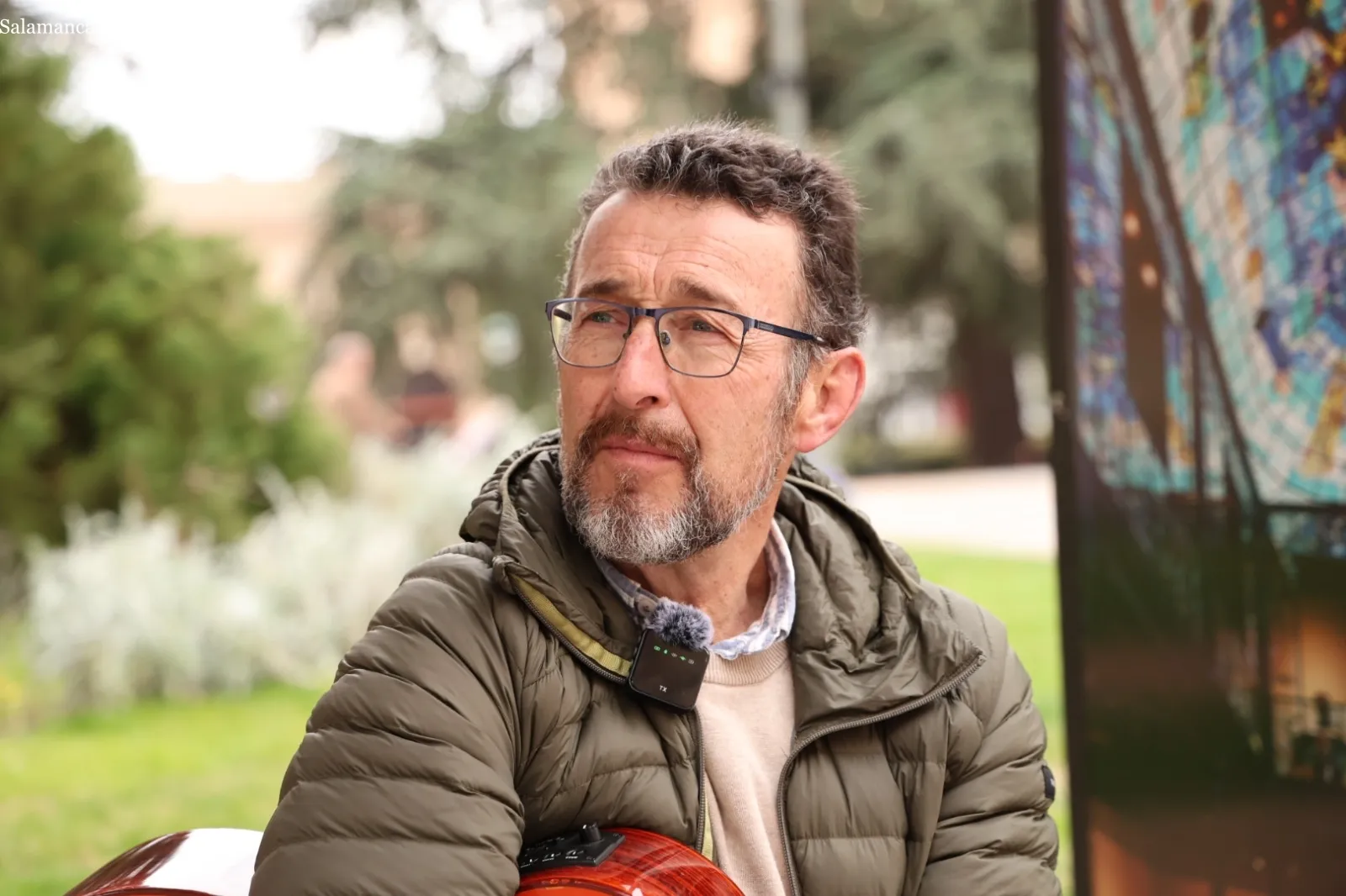Rafael de Dios en la Plaza de Anaya | Fotos: David Sañudo