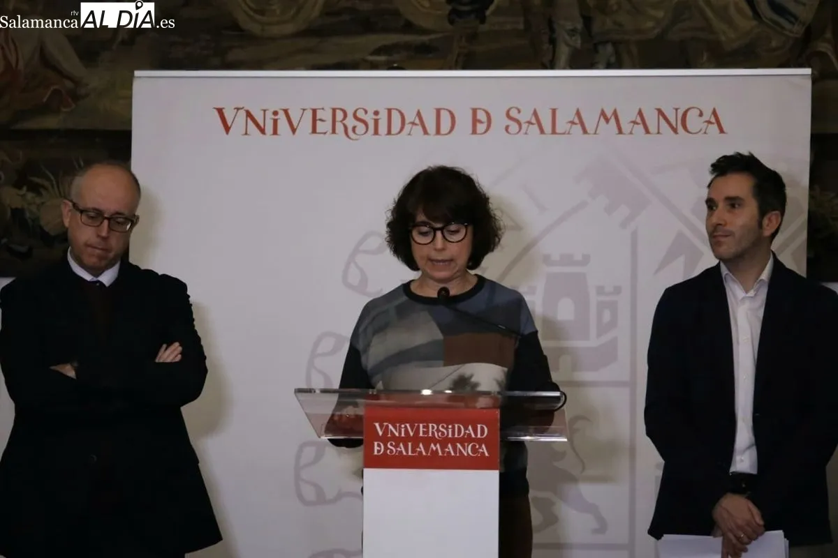 Presentación en la Casa-Museo Unamuno del documento que desvela la conexión de Unamuno y H. G. Wells. Foto de David Domínguez