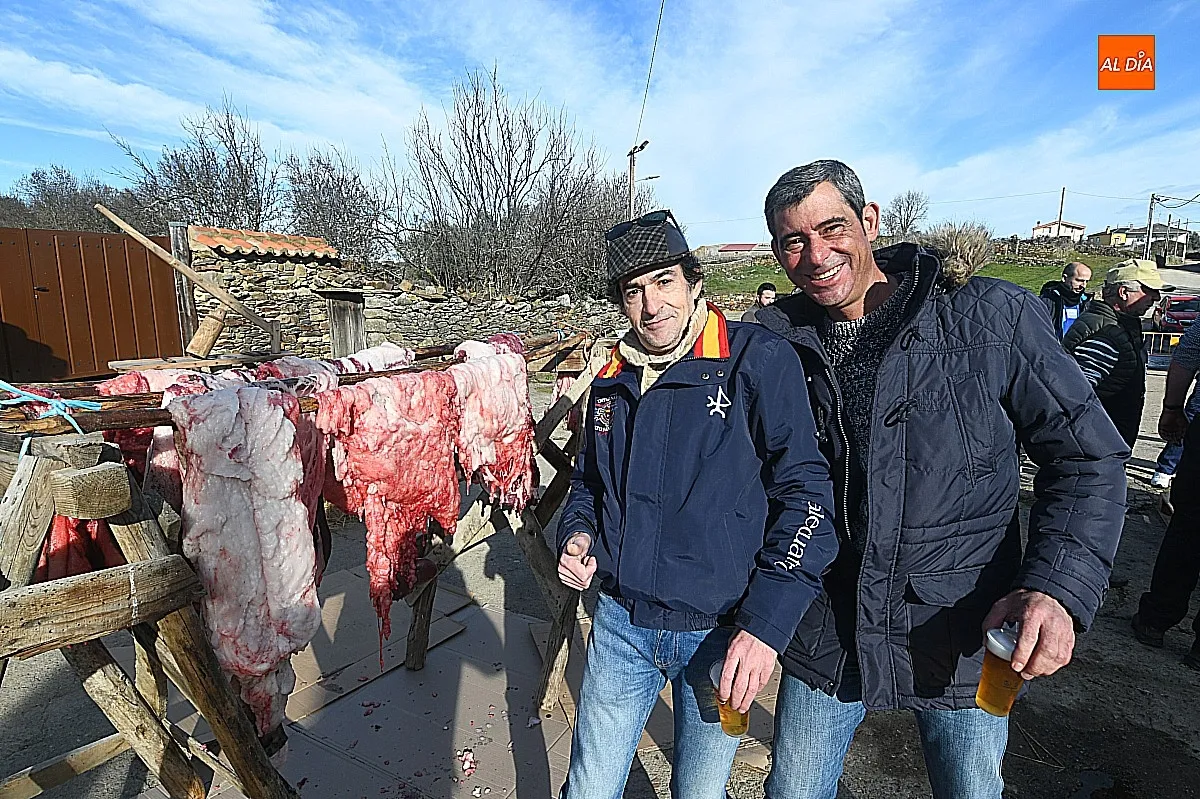 Labores de la matanza típica del cerdo en Saelices El Chico / Fotos: Adrián M.Pastor