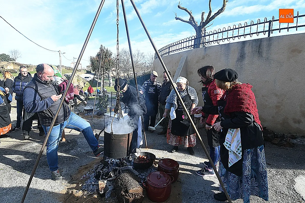 Labores de la matanza típica del cerdo en Saelices El Chico / Fotos: Adrián M.Pastor