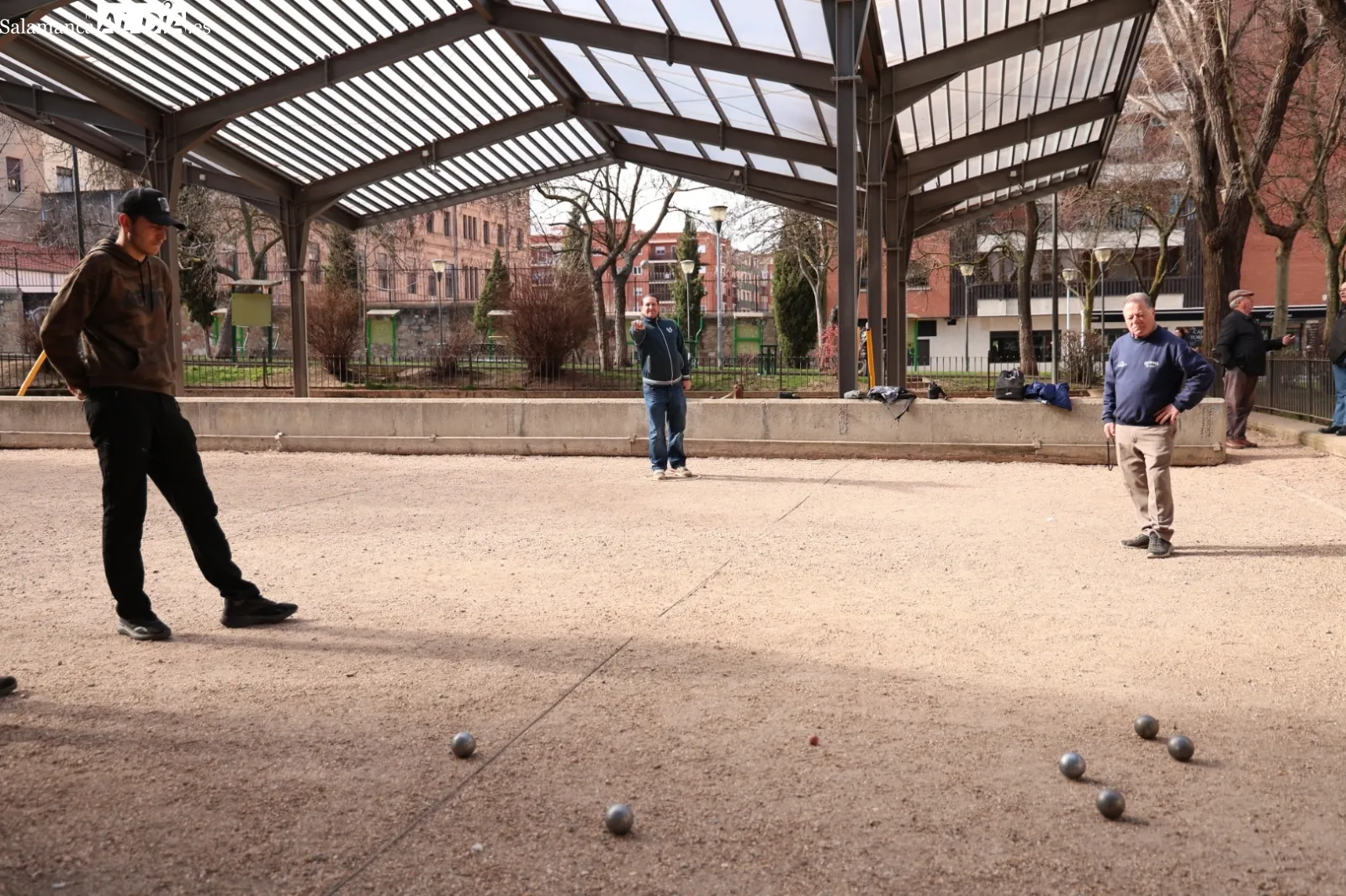 Petanca en el Parque Picasso | Fotos: David Sañudo