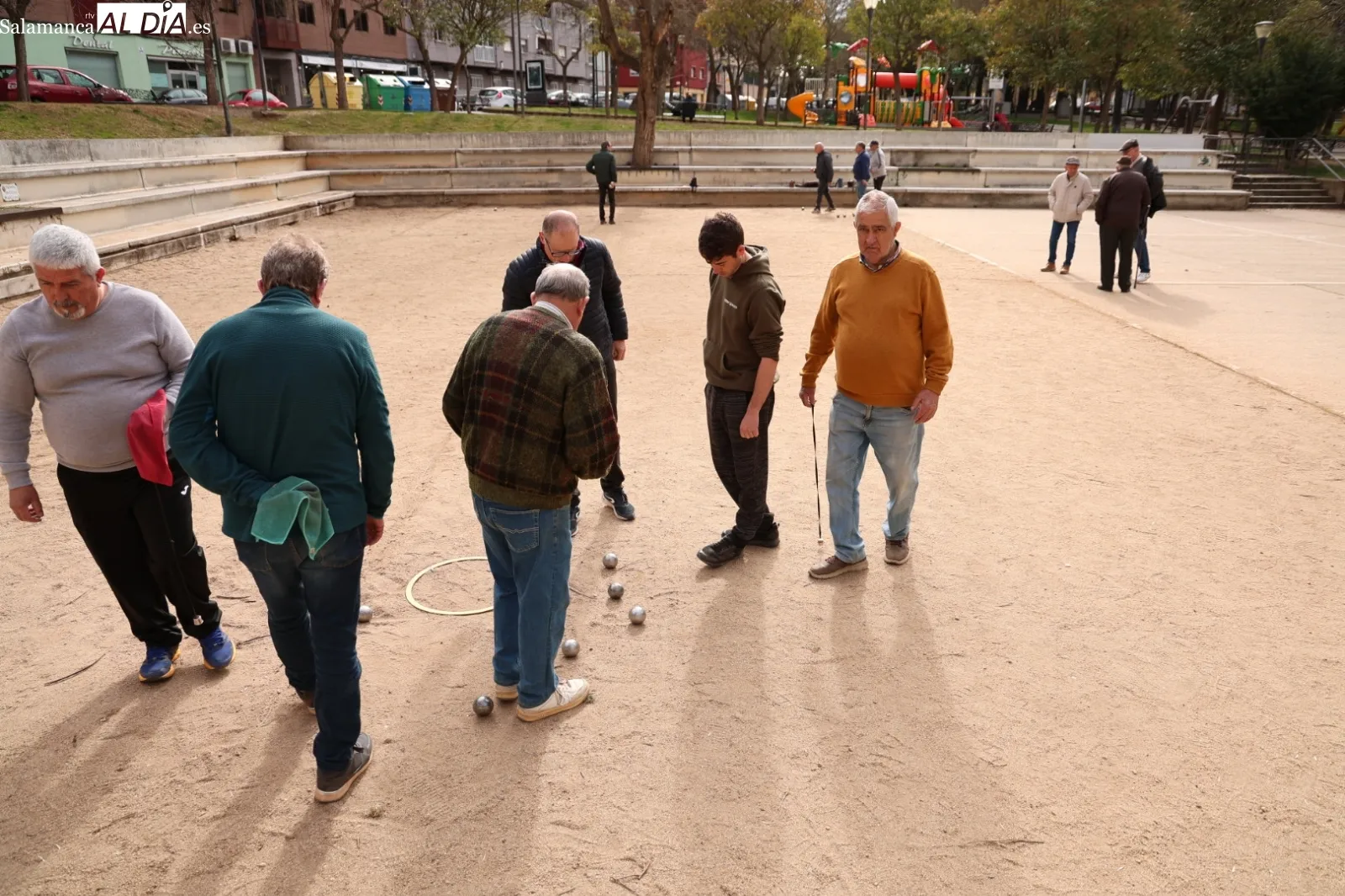 Petanca en el Parque Picasso | Fotos: David Sañudo
