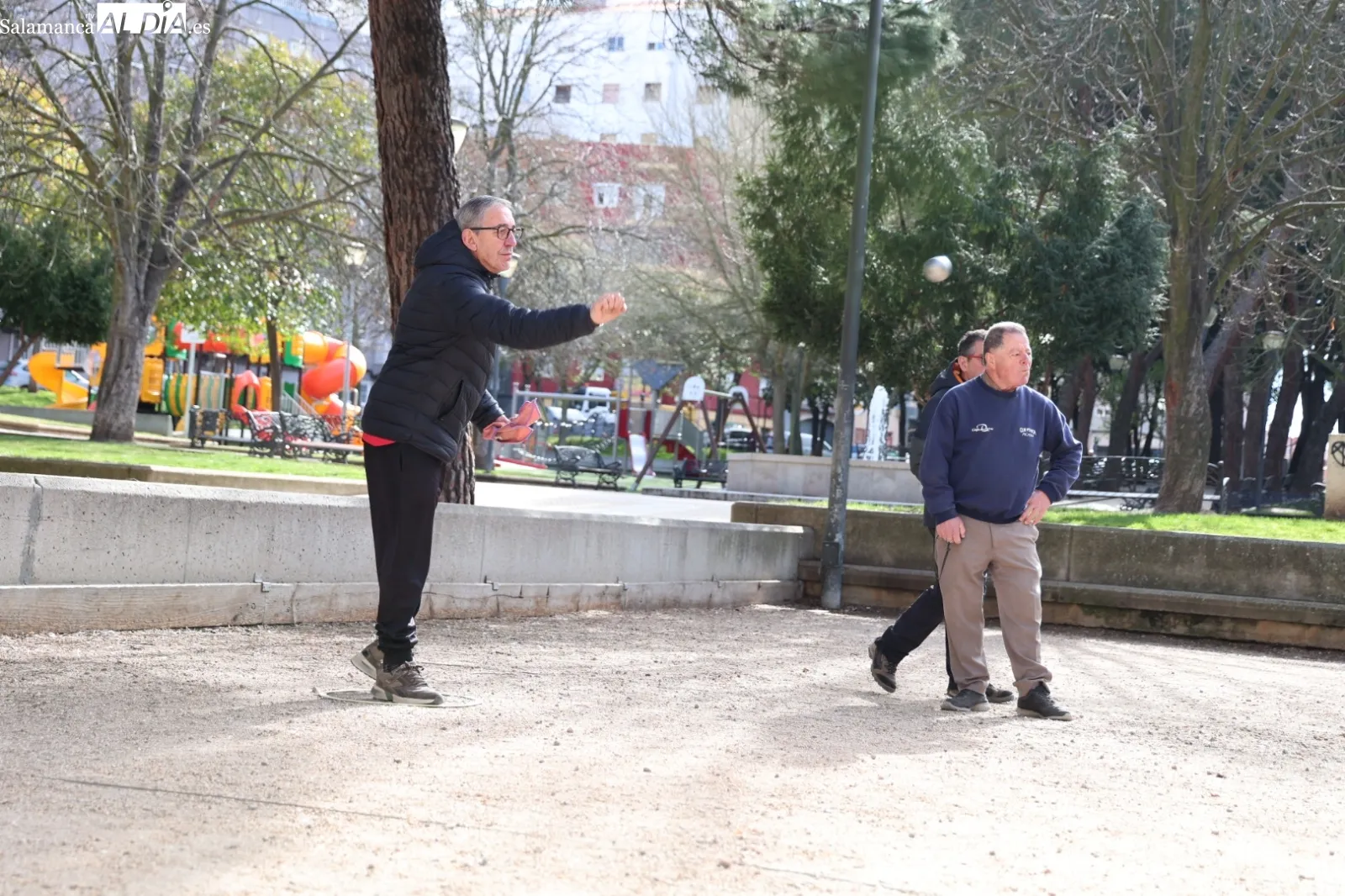 Petanca en el Parque Picasso | Fotos: David Sañudo